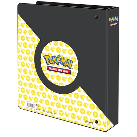 pokemon trading card 3 ring binder pikachu Ultra PRO: 2" Album colours may vary) Keep your Pokmon collection neatly sorted with the Ultra Pro Pokmon Pikachu 5.1cm 3 Vintage Pokemon Pikachu & Meowth